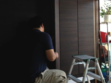 クロス張替え　内装リフォーム　木香舎　蓮田市